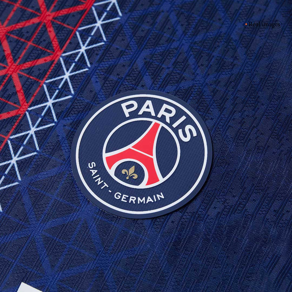 Soccer Kits Authentic  B.BARCOLA #29 PSG Home Soccer Jersey 2025/26 Navy