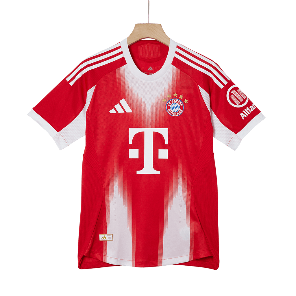 Soccer Kits Authentic KANE #9 Bayern Munich Home Soccer Jersey 2025/26 Red