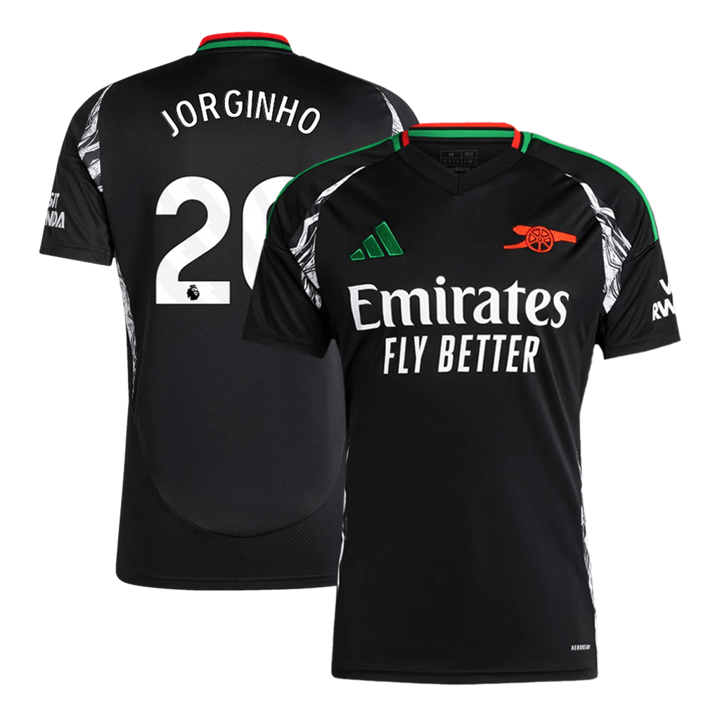 Maillot de football extérieur JORGINHO #20 Arsenal 2024/25