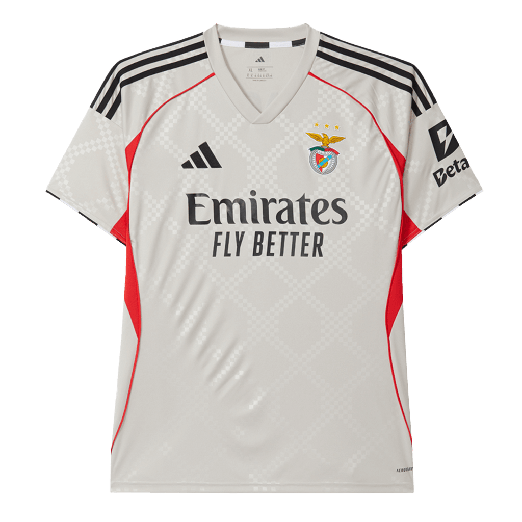 Soccer Kits Benfica Away Soccer Jersey 2025/26 Beige