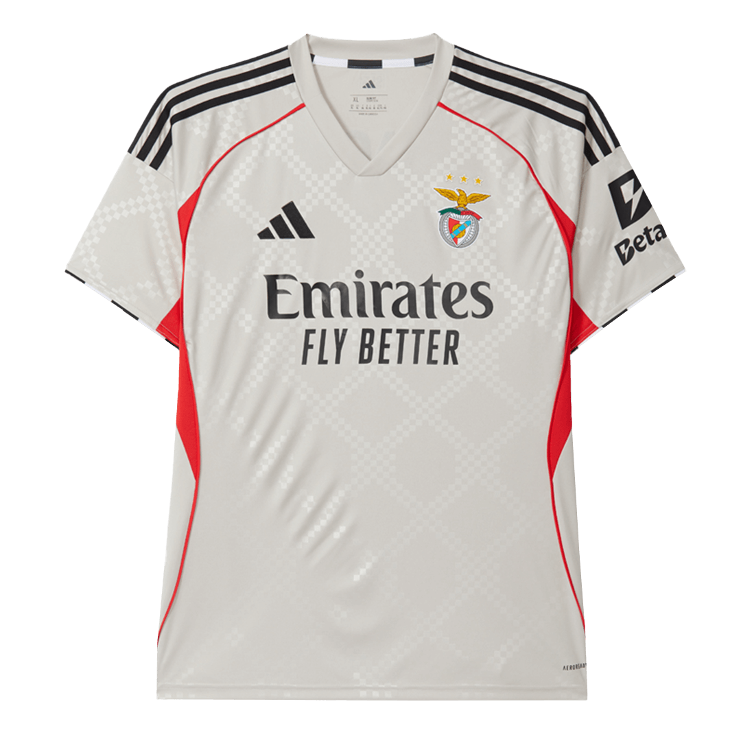Soccer Kits Benfica Away Soccer Jersey 2025/26 Beige