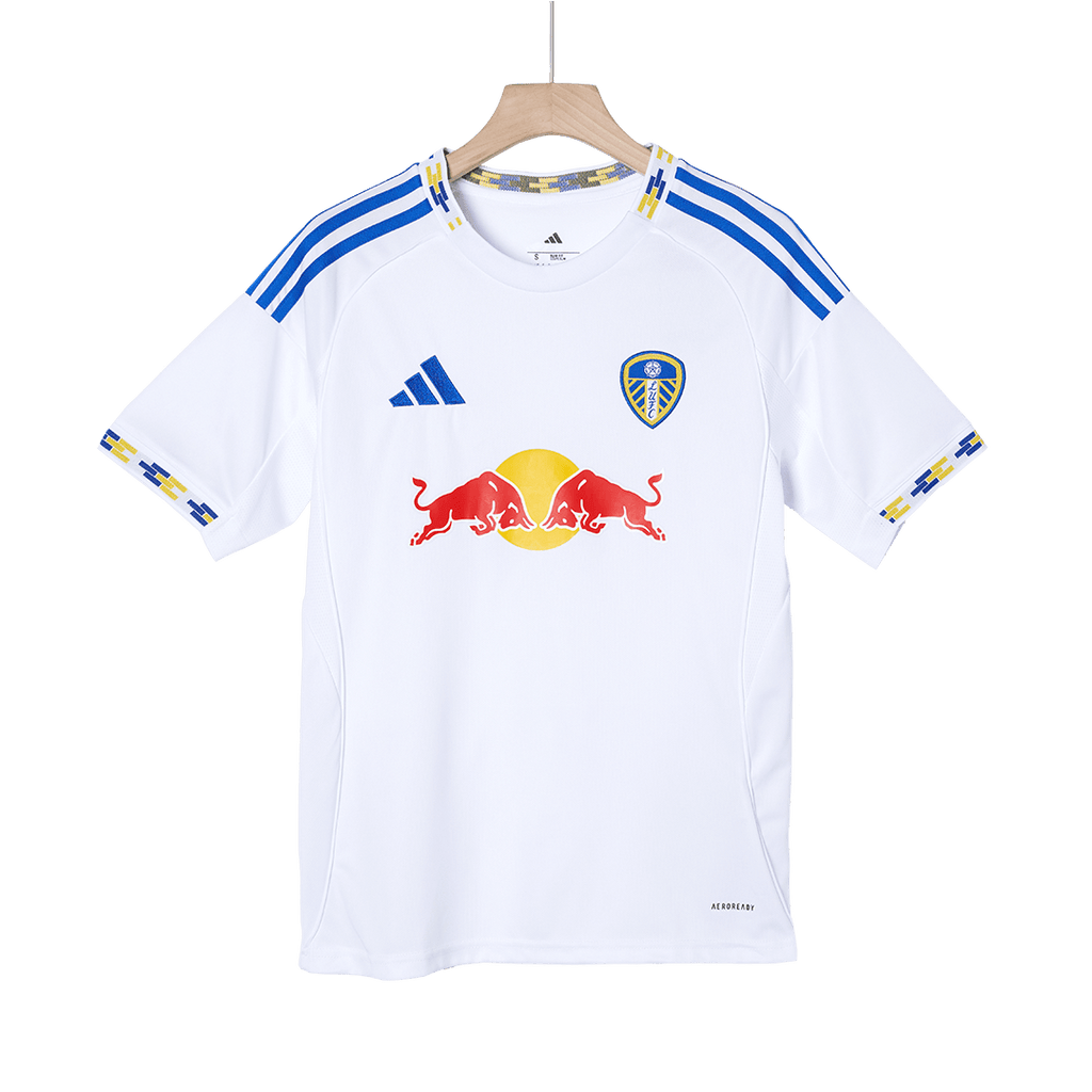 Maillot de football Leeds United Domicile 25/26 Blanc