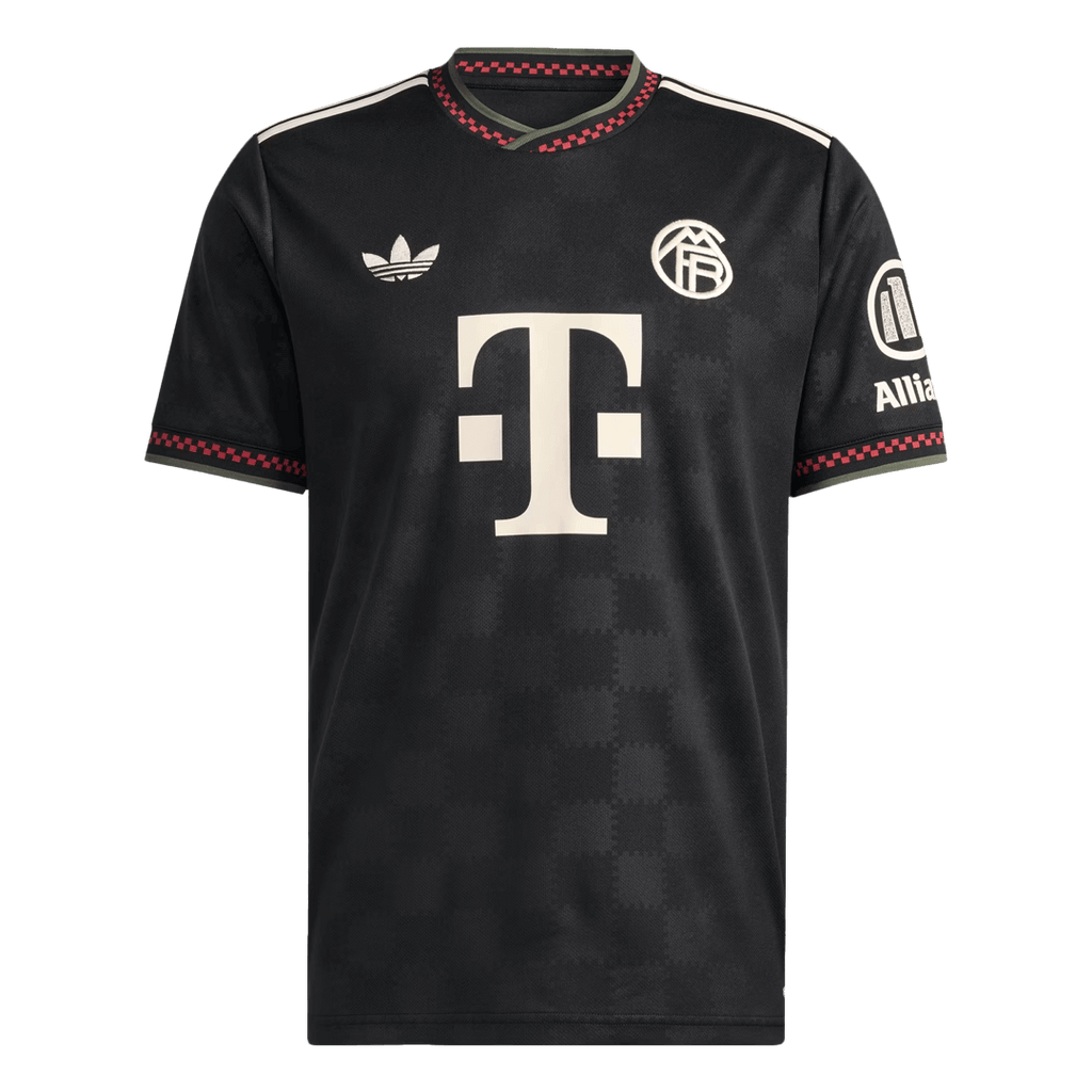 Soccer Kits Bayern Munich Third Away Soccer Jersey 2025/26 Black