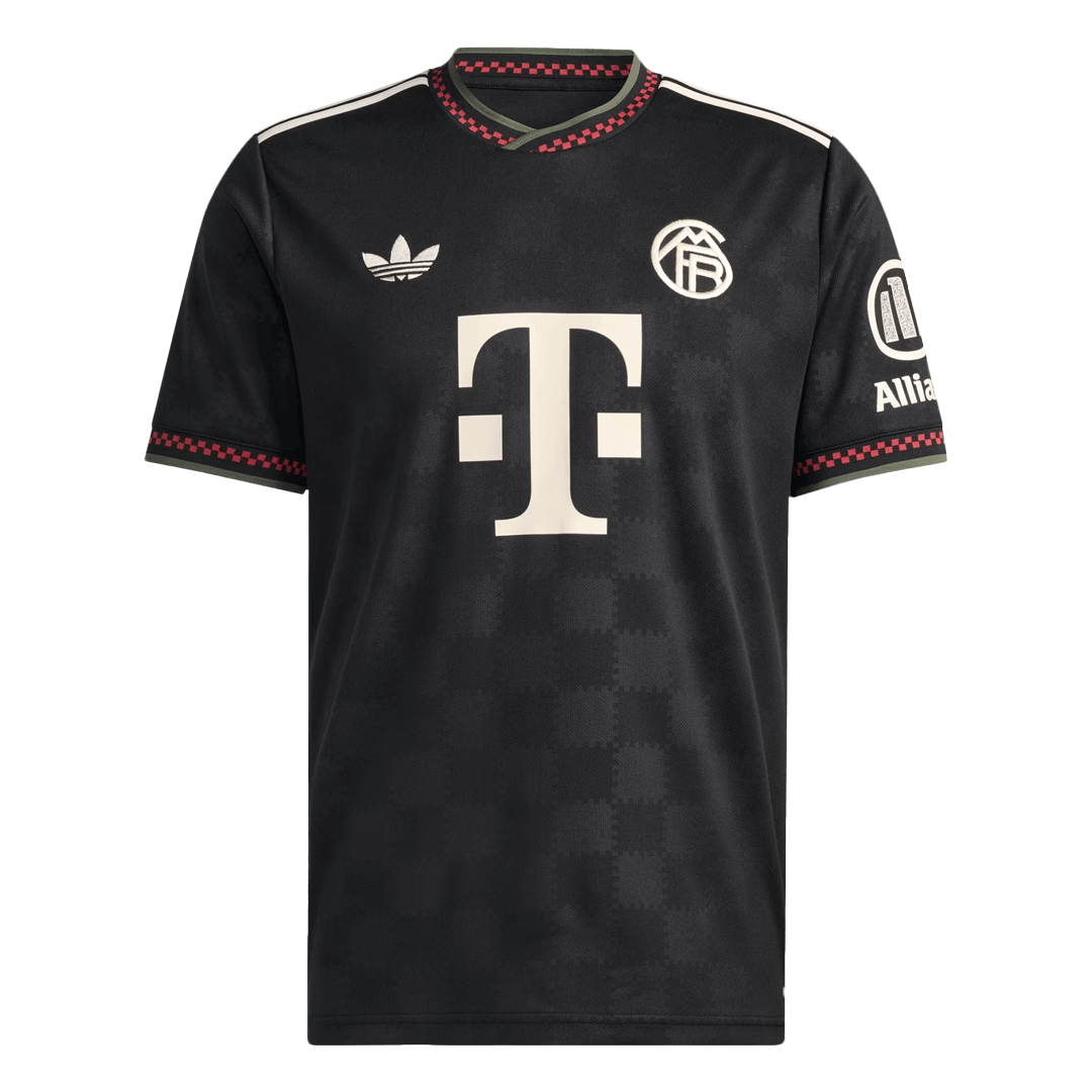 Soccer Kits Bayern Munich Third Away Soccer Jersey 2025/26 Black