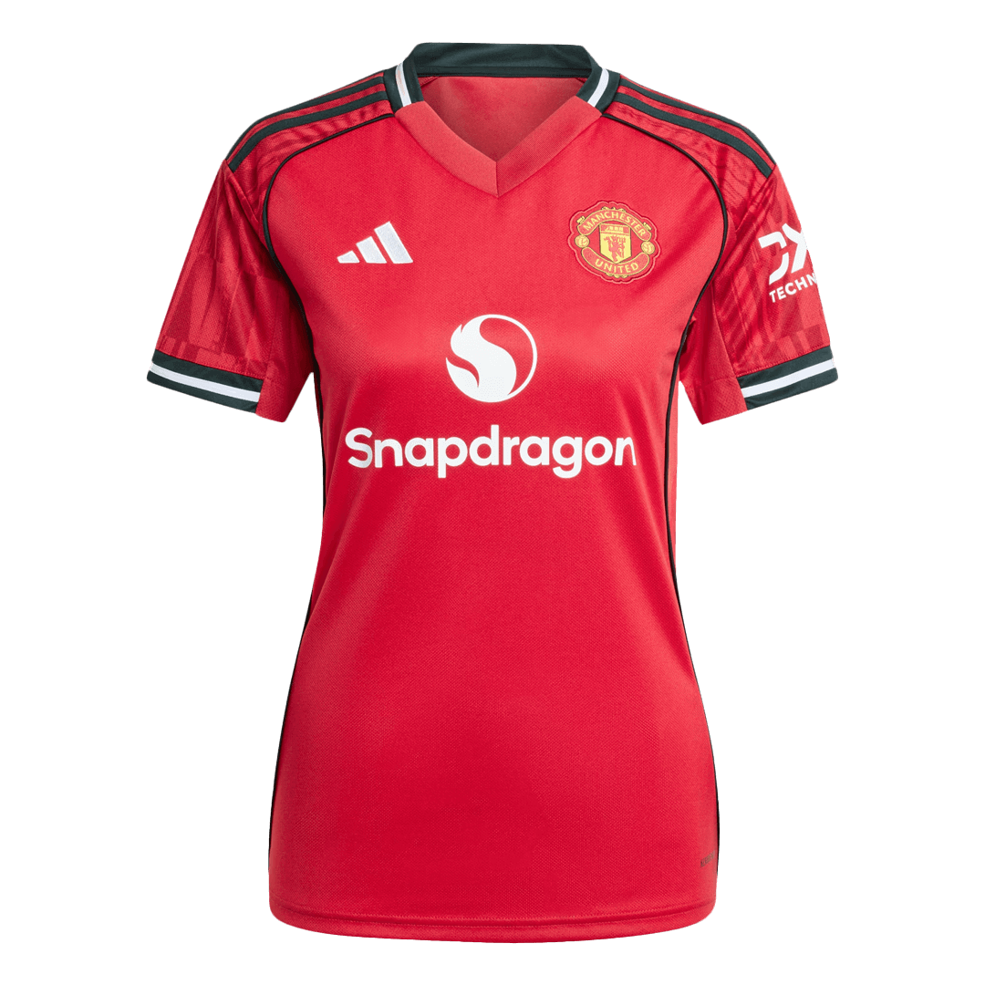 Soccer Kits Women's Manchester United Home Soccer Jersey 2025/26 Red