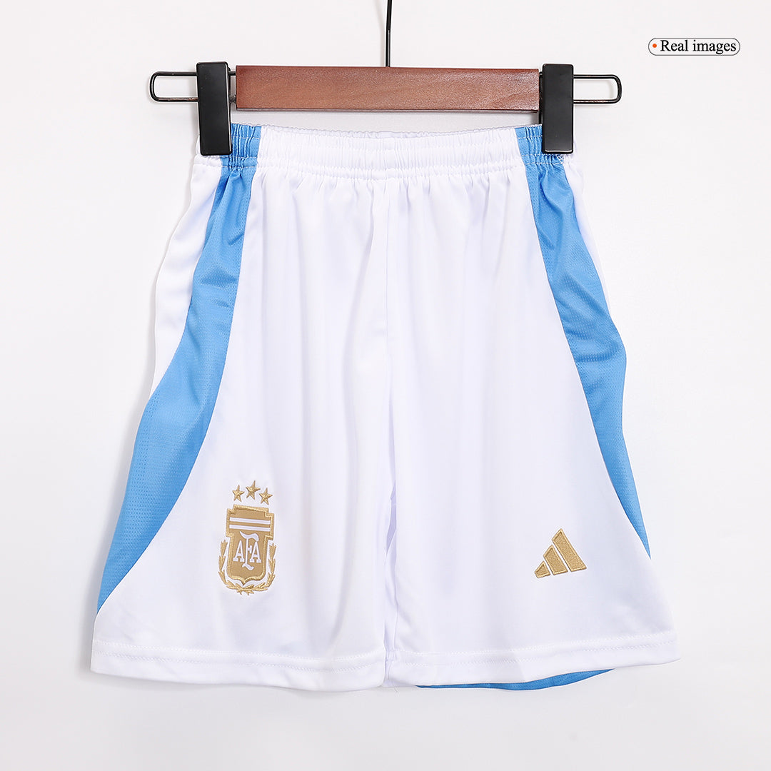 Maillot de football domicile Argentine pour enfant (maillot + short) 2024