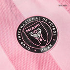 Maillot de football Messi #10 authentique Inter Miami CF Domicile 2025 Rose
