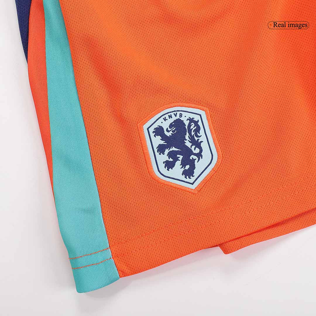 Kits de fútbol para niños: camiseta local de Holanda (camiseta, pantalones cortos y calcetines) para la Eurocopa 2024