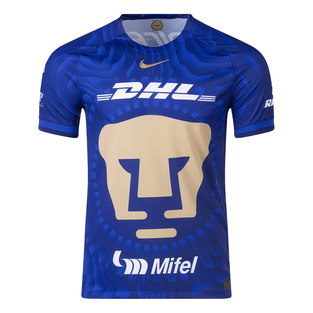 Kits de fútbol Pumas UNAM Camiseta de fútbol visitante 2025/26 Azul