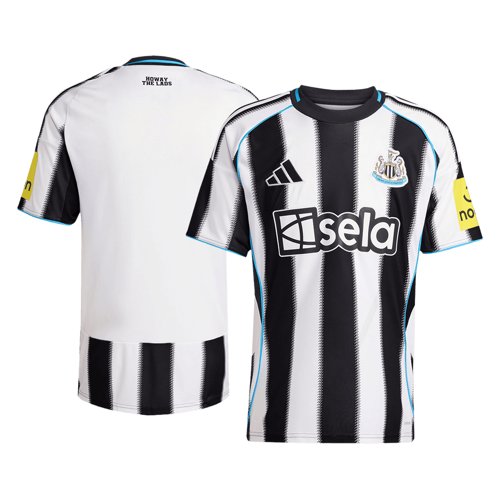 Maillot de football domicile Newcastle United 2025/26 noir et blanc