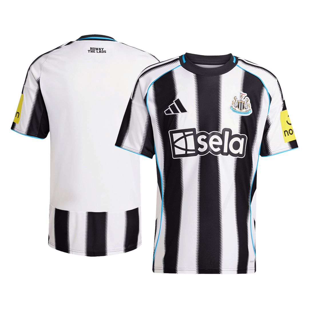 Maillot de football domicile Newcastle United 2025/26 noir et blanc