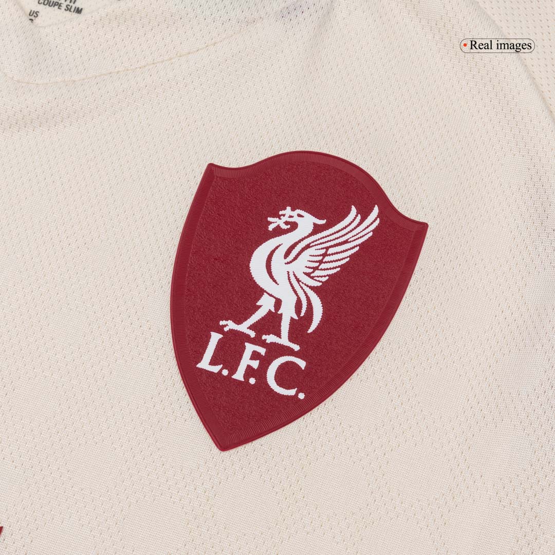 Soccer Kits Authentic Liverpool Away Soccer Jersey 25/26 White