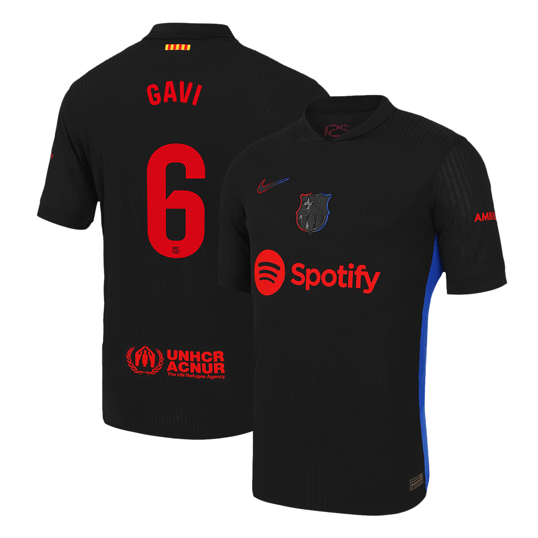 Soccer Kits Authentic GAVI #6 Barcelona Away Soccer Jersey 2024/25