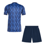 Soccer Kits Arsenal Away Soccer Jersey Kit(Jersey+Shorts) 2025/26 Blue