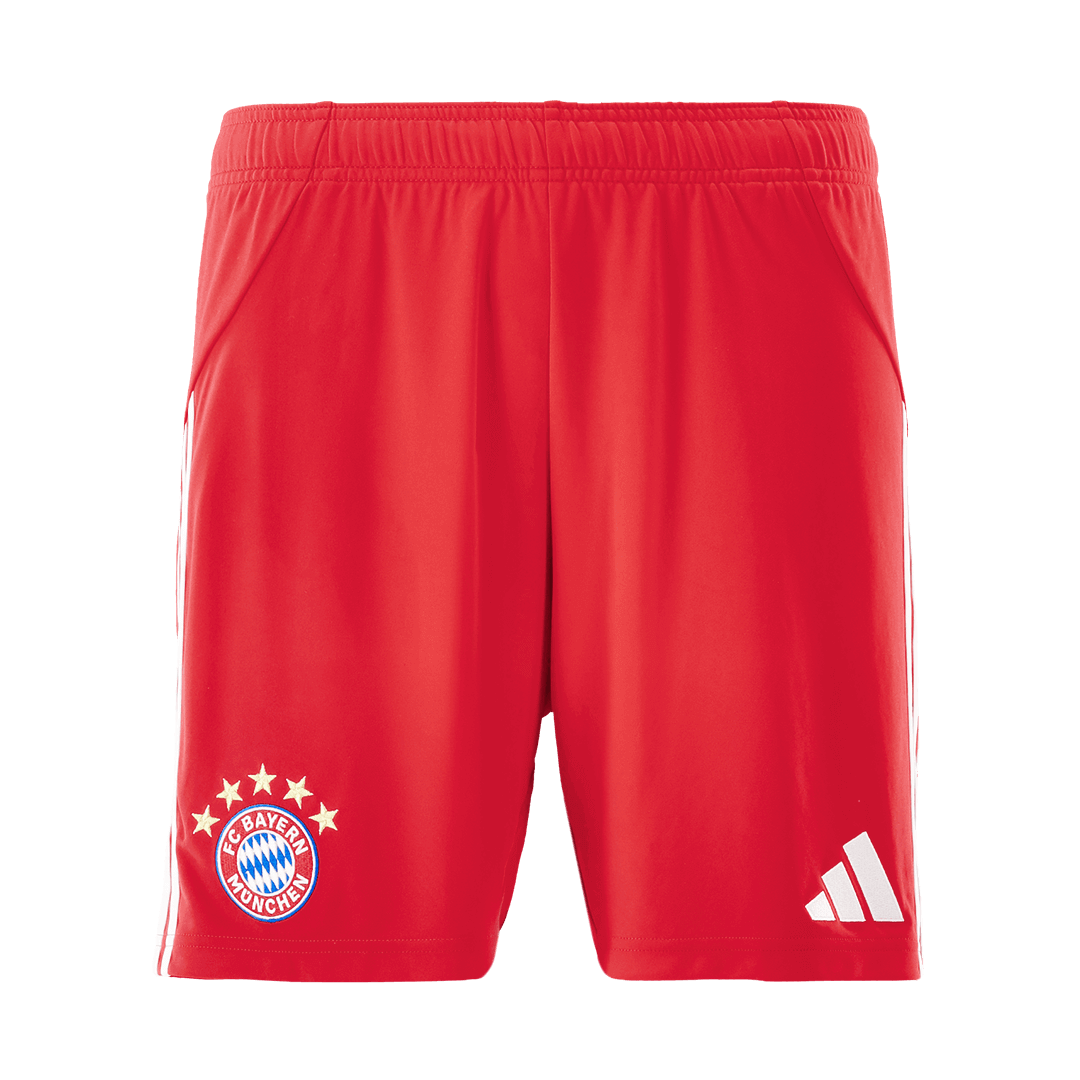 Soccer Kits Bayern Munich Home Soccer Shorts 25/26 Red