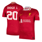Maillot de football Domicile Liverpool DIOGO J. #20 2024/25 Rouge - UCL