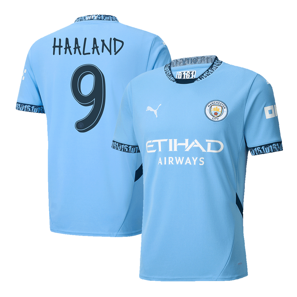 Maillot de football HAALAND #9 Manchester City Domicile 2024/25 - UCL