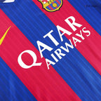 Camiseta de fútbol retro del Barcelona 2016/17 