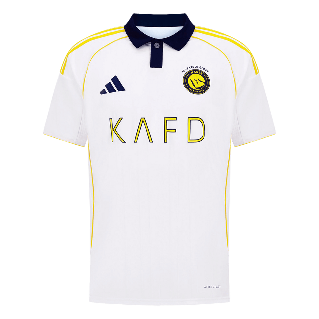 Soccer Kits Al Nassr Third Away Soccer Jersey 2025/26 White