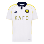 Camiseta de fútbol RONALDO #7 Al Nassr, tercera equipación de visitante, 2025/26, blanca