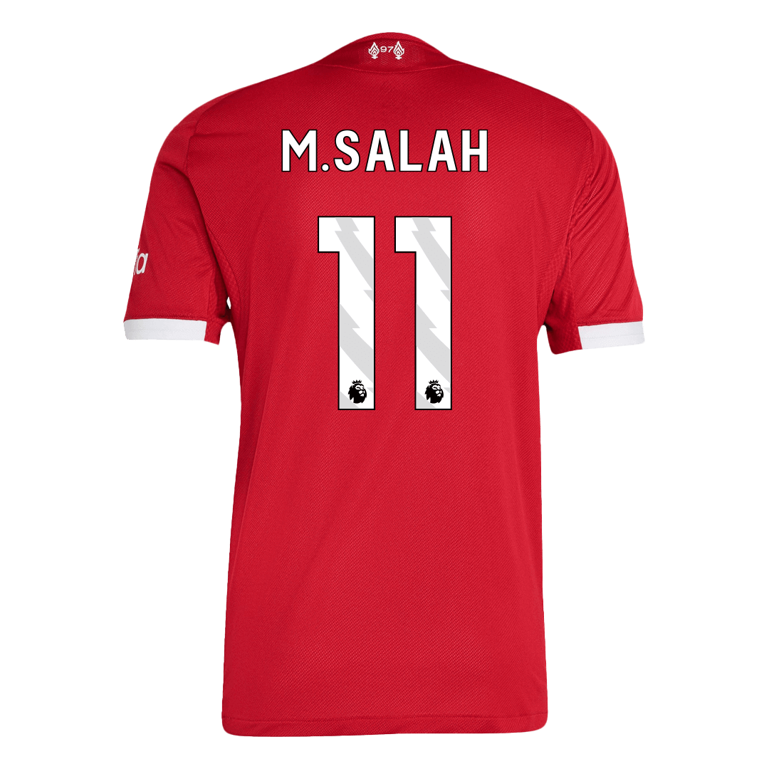 Soccer Kits Authentic M.SALAH #11 Liverpool Home Soccer Jersey 2025/26 Red