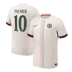 Soccer Kits Authentic PALMER #10 Chelsea Away Soccer Jersey 2025/26 White - UCL