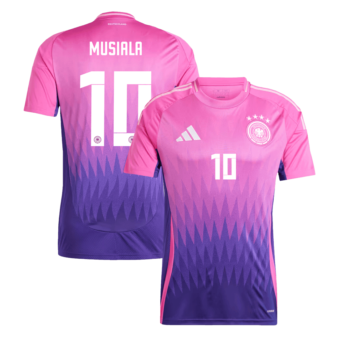 Maillot de football extérieur Allemagne MUSIALA #10 Euro 2024 