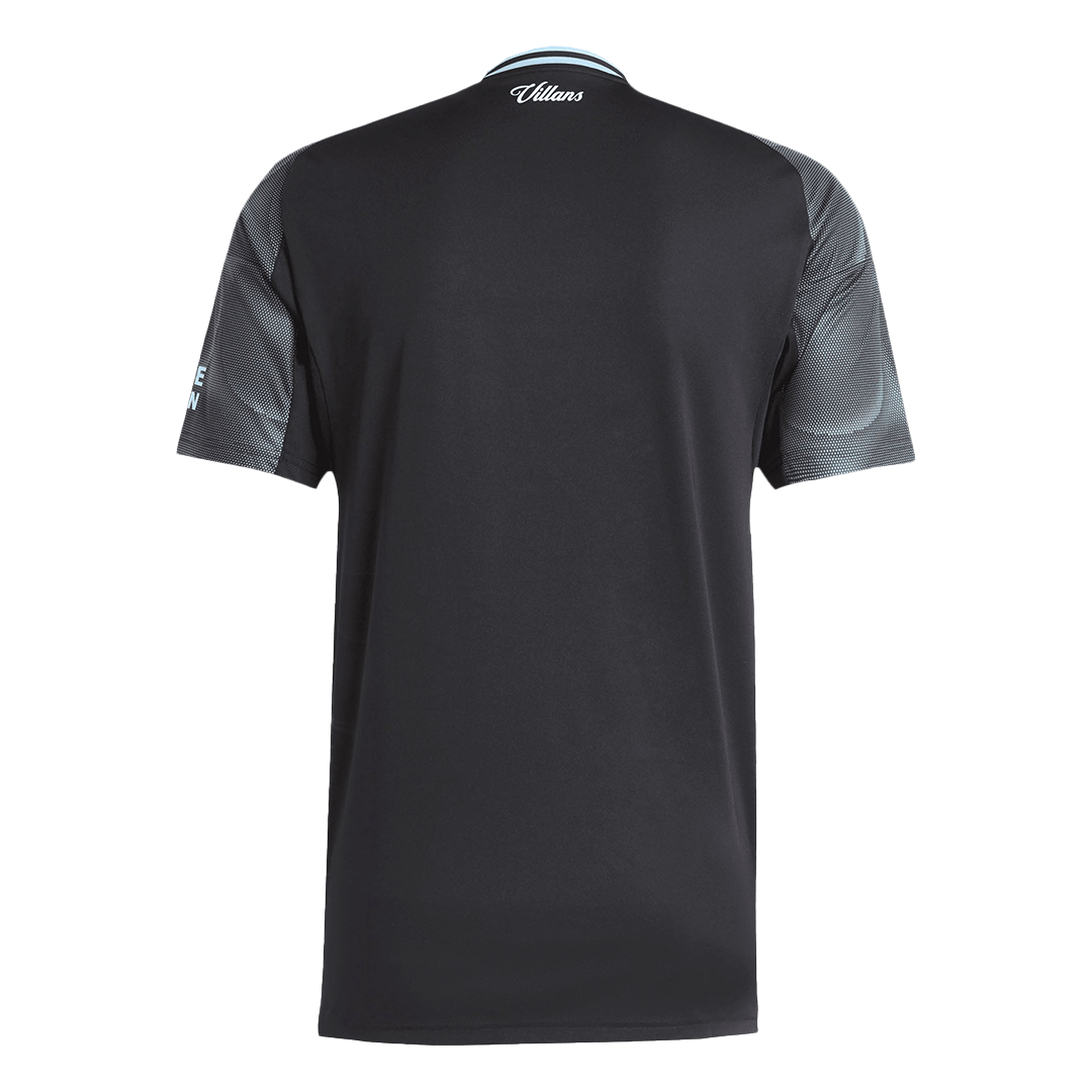 Soccer Kits Aston Villa Away Soccer Jersey 25/26 Black