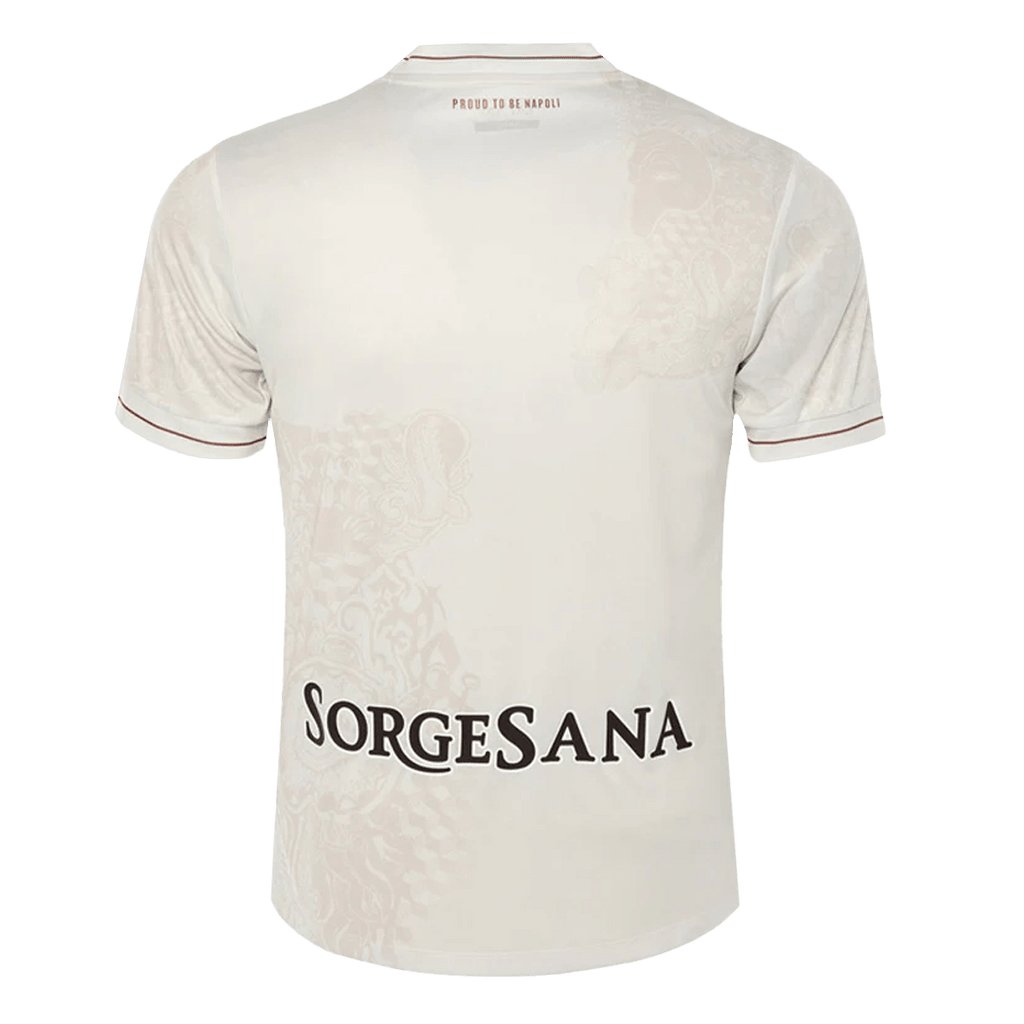 Maillot de football extérieur Naples 2025/26 Sable