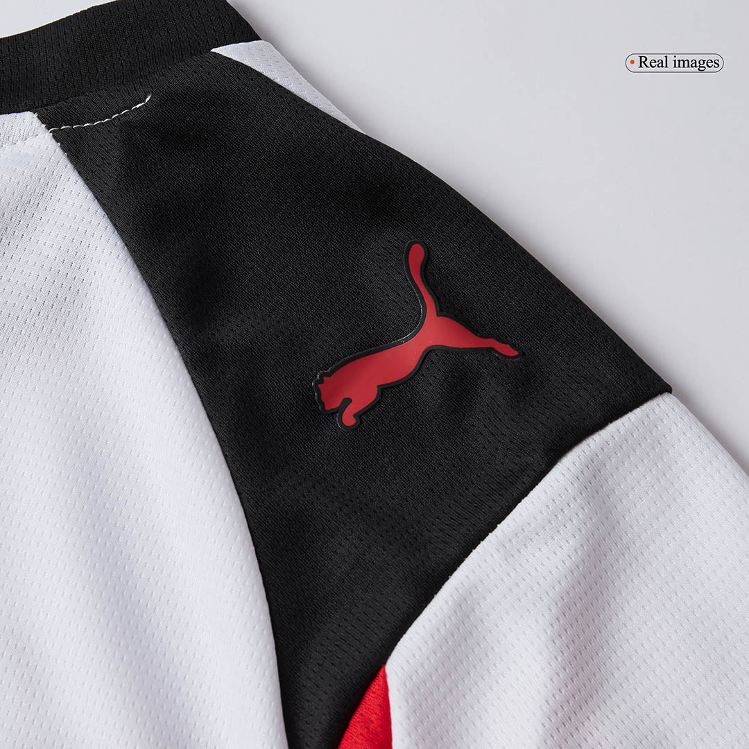 Maillot de football extérieur AC Milan MODRIĆ #14 2025/26 Blanc