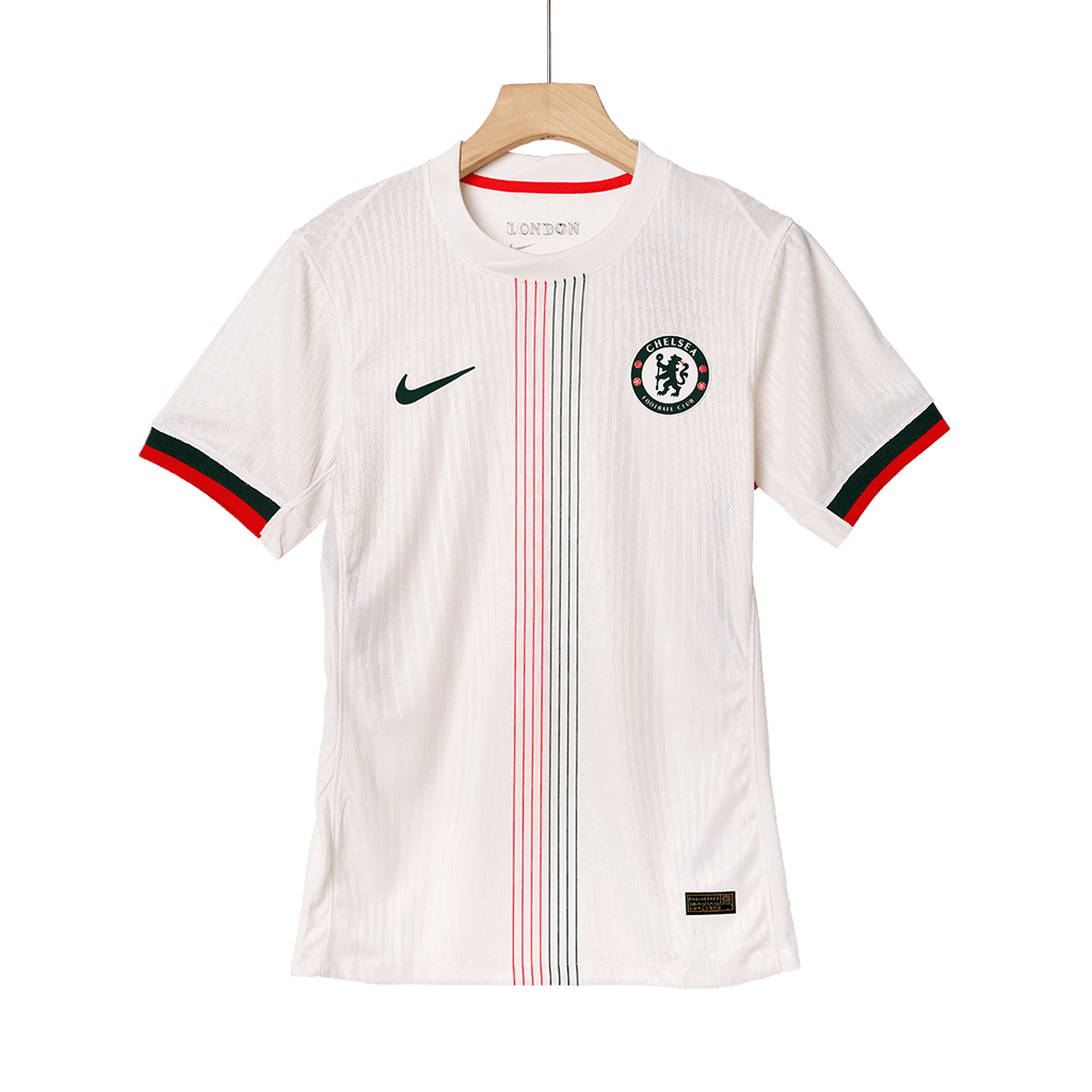 Soccer Kits Authentic PALMER #10 Chelsea Away Soccer Jersey 2025/26 White - UCL