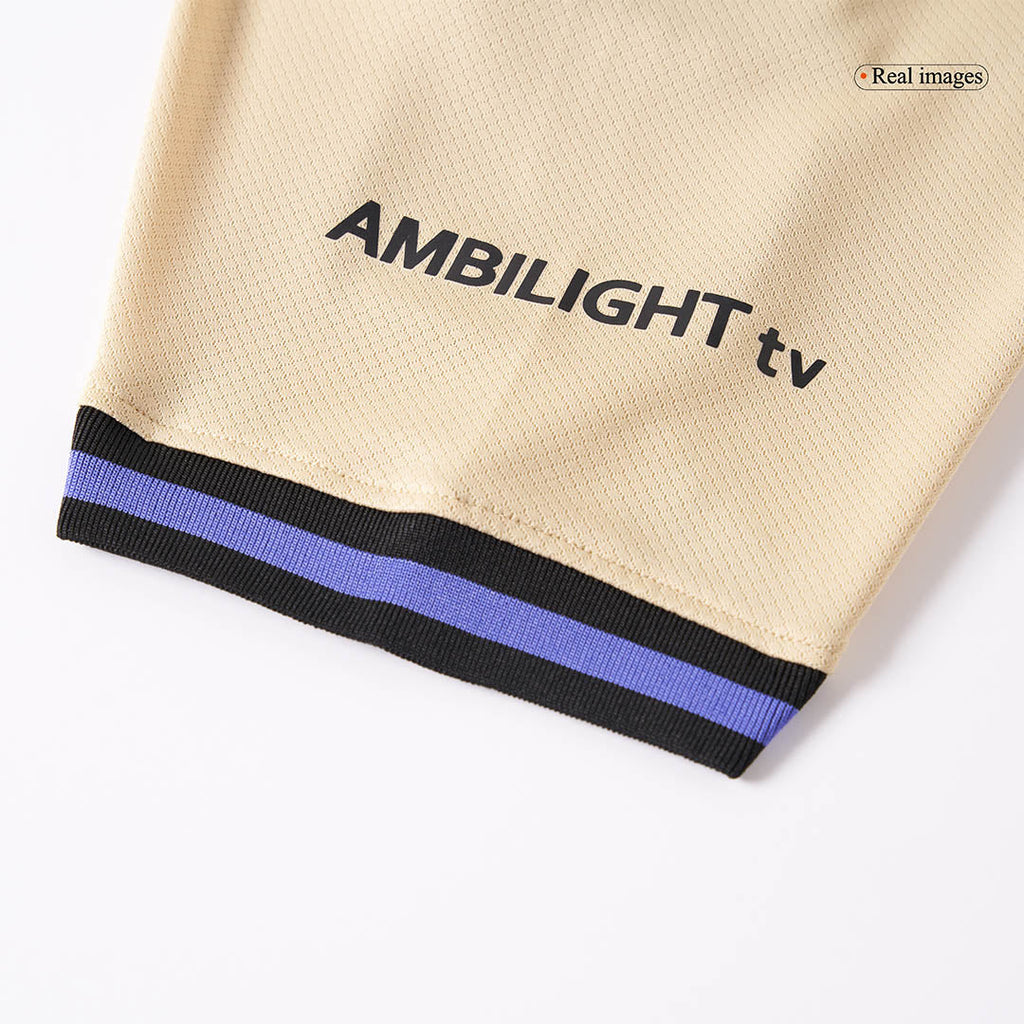 Camiseta de visitante del Barcelona ROONY #19 2025/26 amarilla - UCL