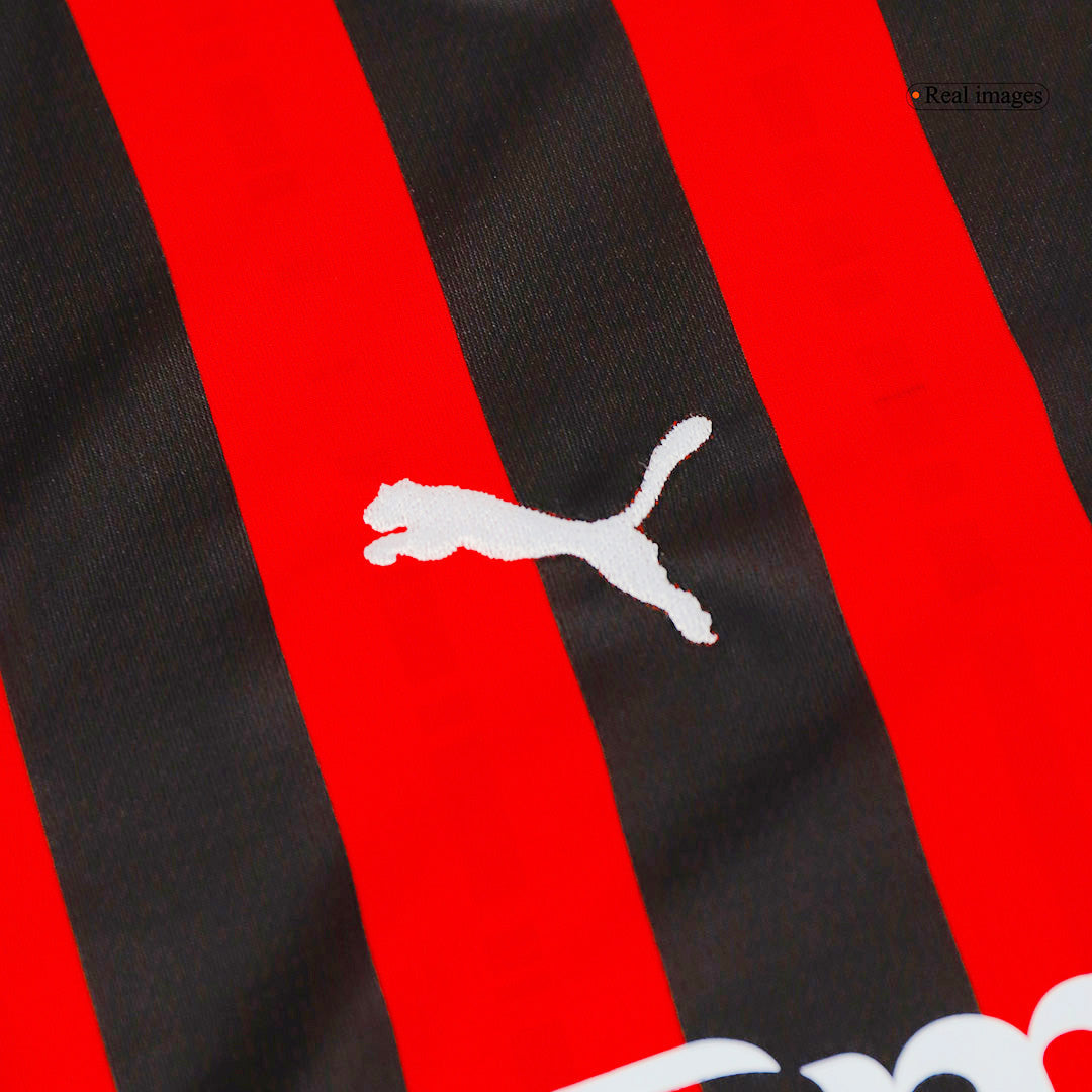 Kit de fútbol para niños: Camiseta de local del AC Milan (camiseta y pantalones cortos) 2024/25