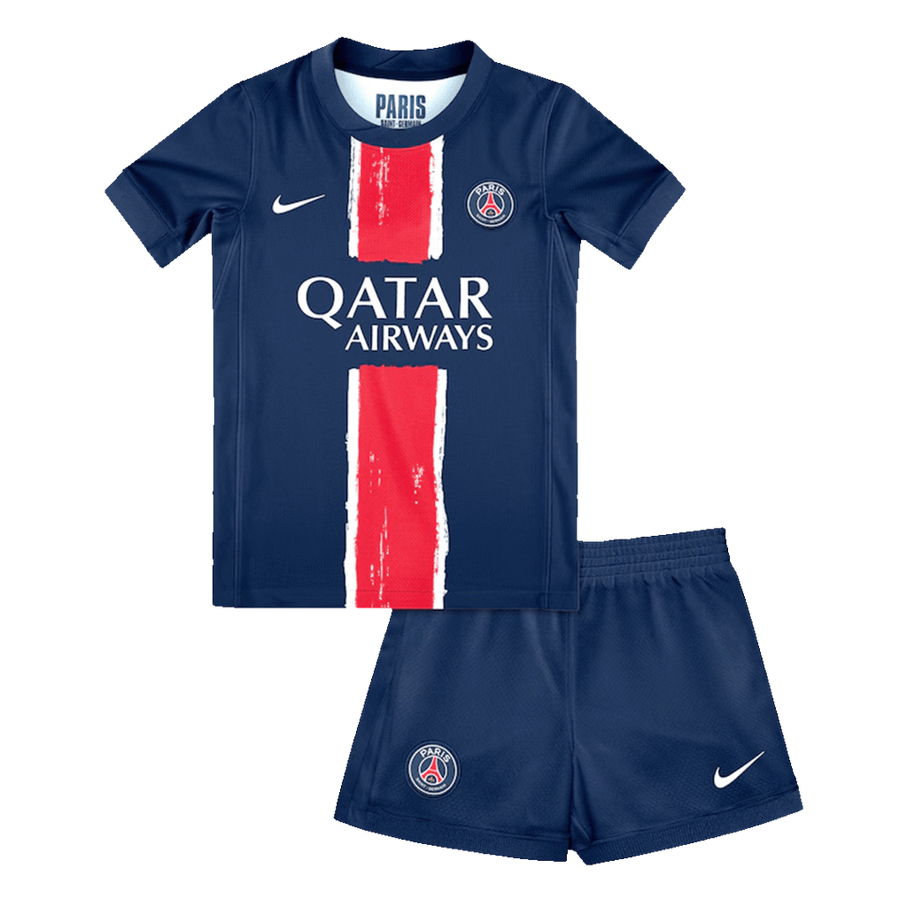 Kit de fútbol para niños: camiseta local del PSG (camiseta y pantalones cortos) 2024/25