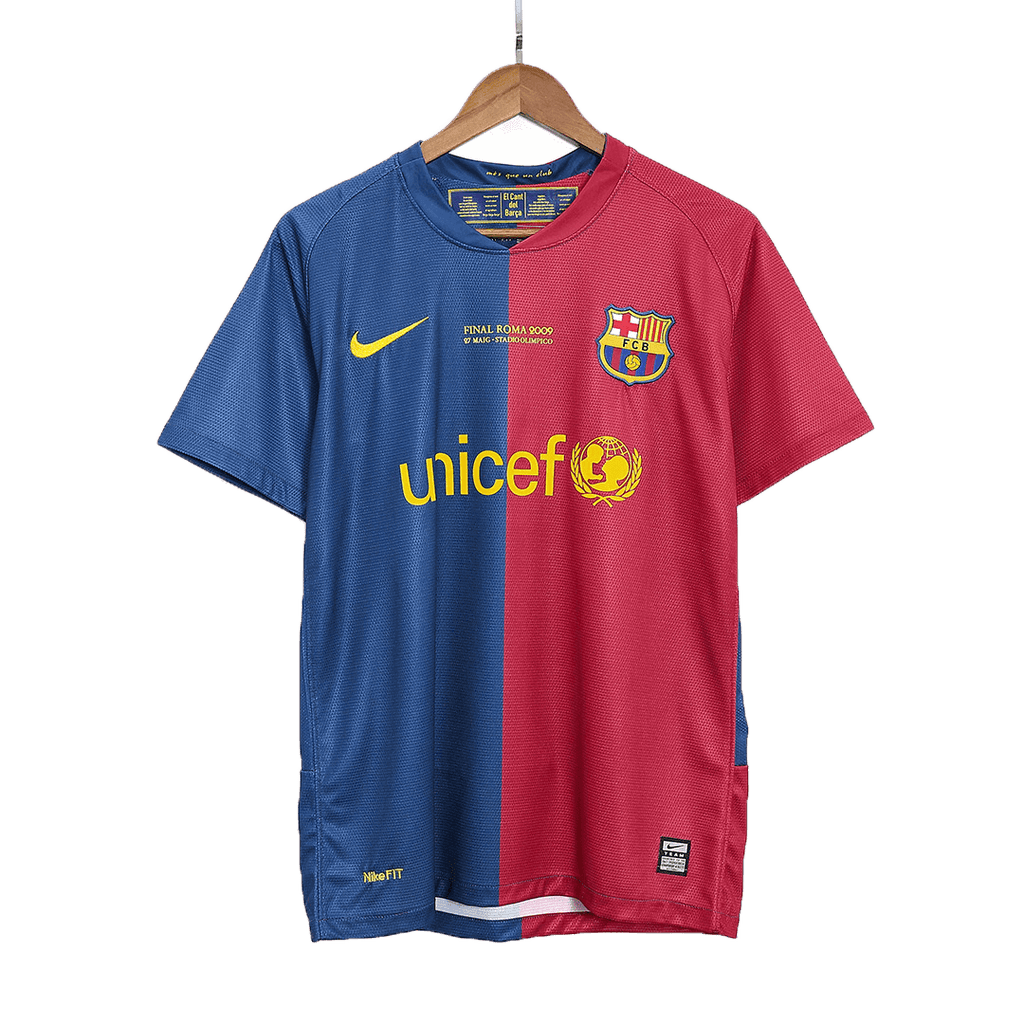 Kits de fútbol Retro ETO'O #9 2008/09 Camiseta de fútbol local del Barcelona