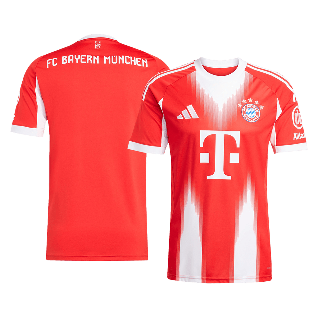 Soccer Kits Bayern Munich Home Soccer Jersey 2025/26 Red