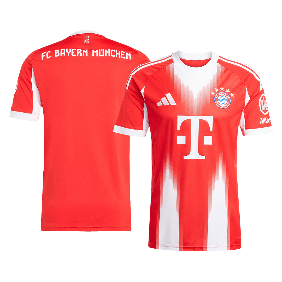 Soccer Kits Bayern Munich Home Soccer Jersey 2025/26 Red