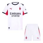 Soccer Kits AC Milan Away Soccer Jersey Kit(Jersey+Shorts) 2025/26 White