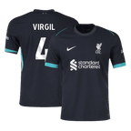 Soccer Kits Authentic VIRGIL #4 Liverpool Away Soccer Jersey 2024/25