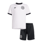 Camiseta de fútbol infantil del 125.º aniversario de Alemania (camiseta y pantalón corto) 2025, color blanco