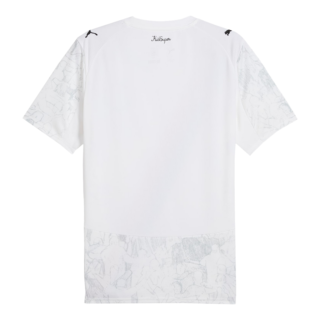 Maillot de football Manchester City KidSuper 2025/26 Blanc