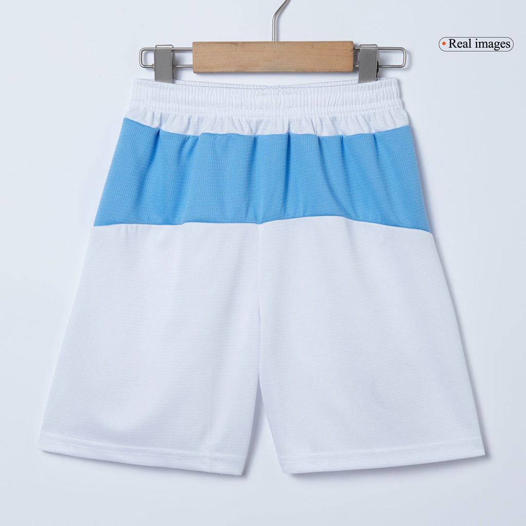 Kit de fútbol para niños: camiseta local del Manchester City (camiseta, pantalones cortos y calcetines) 2025/26, azul