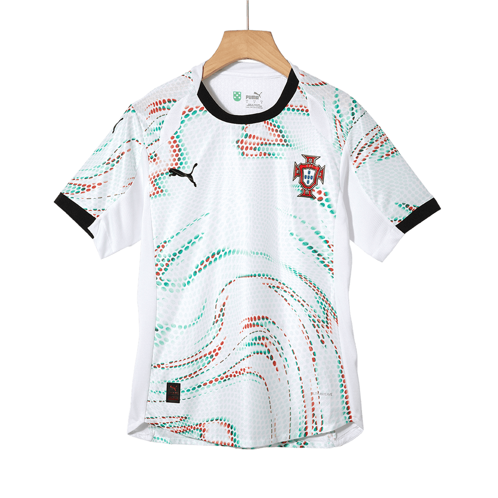 Soccer Kits Authentic RONALDO #7 Portugal Away Soccer Jersey 2025 White