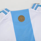 Soccer Kits Authentic MESSI #10 Argentina Home Soccer Jersey Copa America 2024
