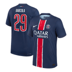 Soccer Kits Authentic BARCOLA #29 PSG Home Soccer Jersey 2024/25 Navy - UCL
