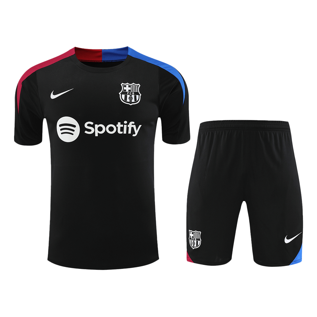 Soccer Kits Barcelona Pre-Match Soccer Jersey Kit(Jersey+Shorts) 2024/25