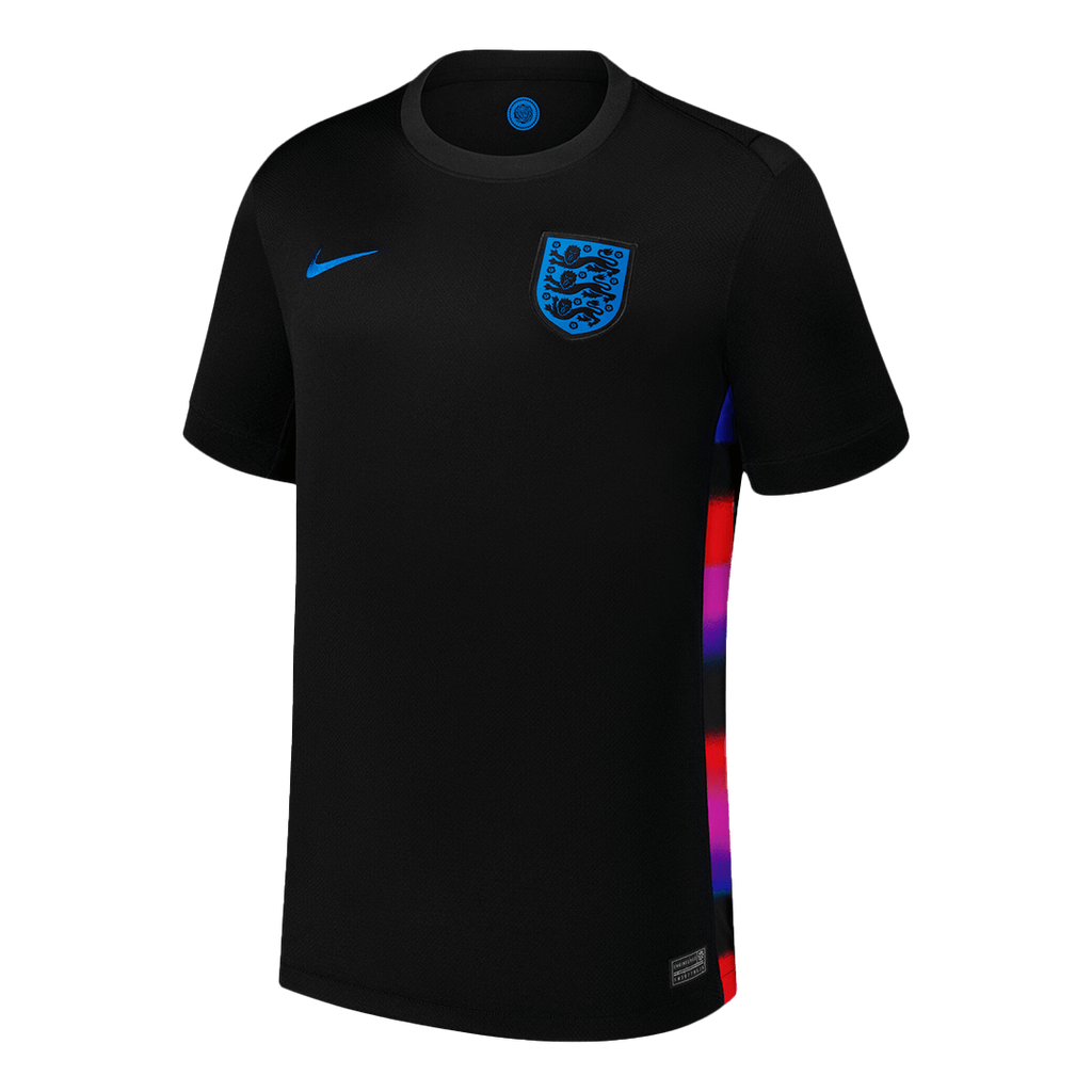 Maillot de football extérieur Angleterre 2025 Noir - Euro féminin
