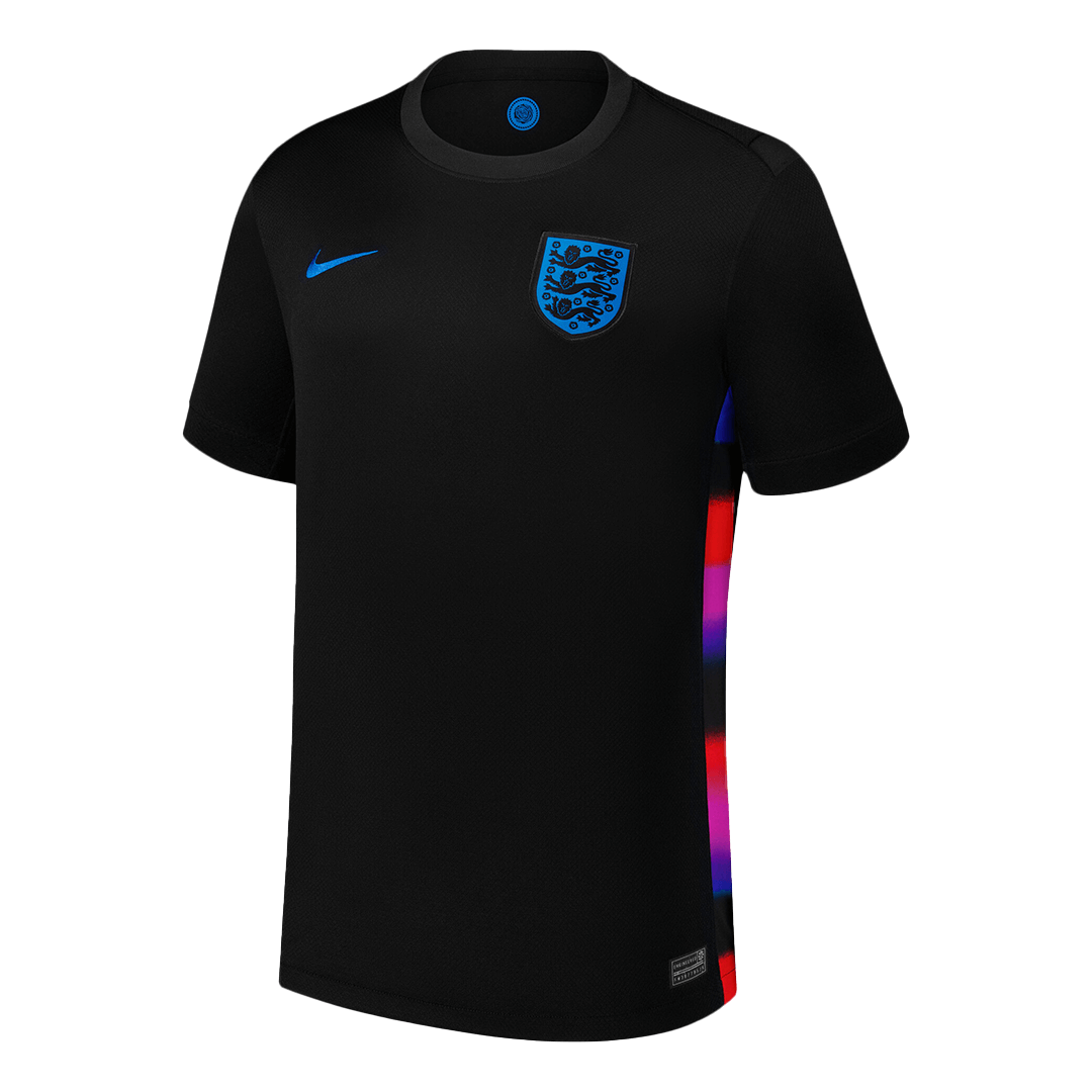 Maillot de football extérieur Angleterre 2025 Noir - Euro féminin