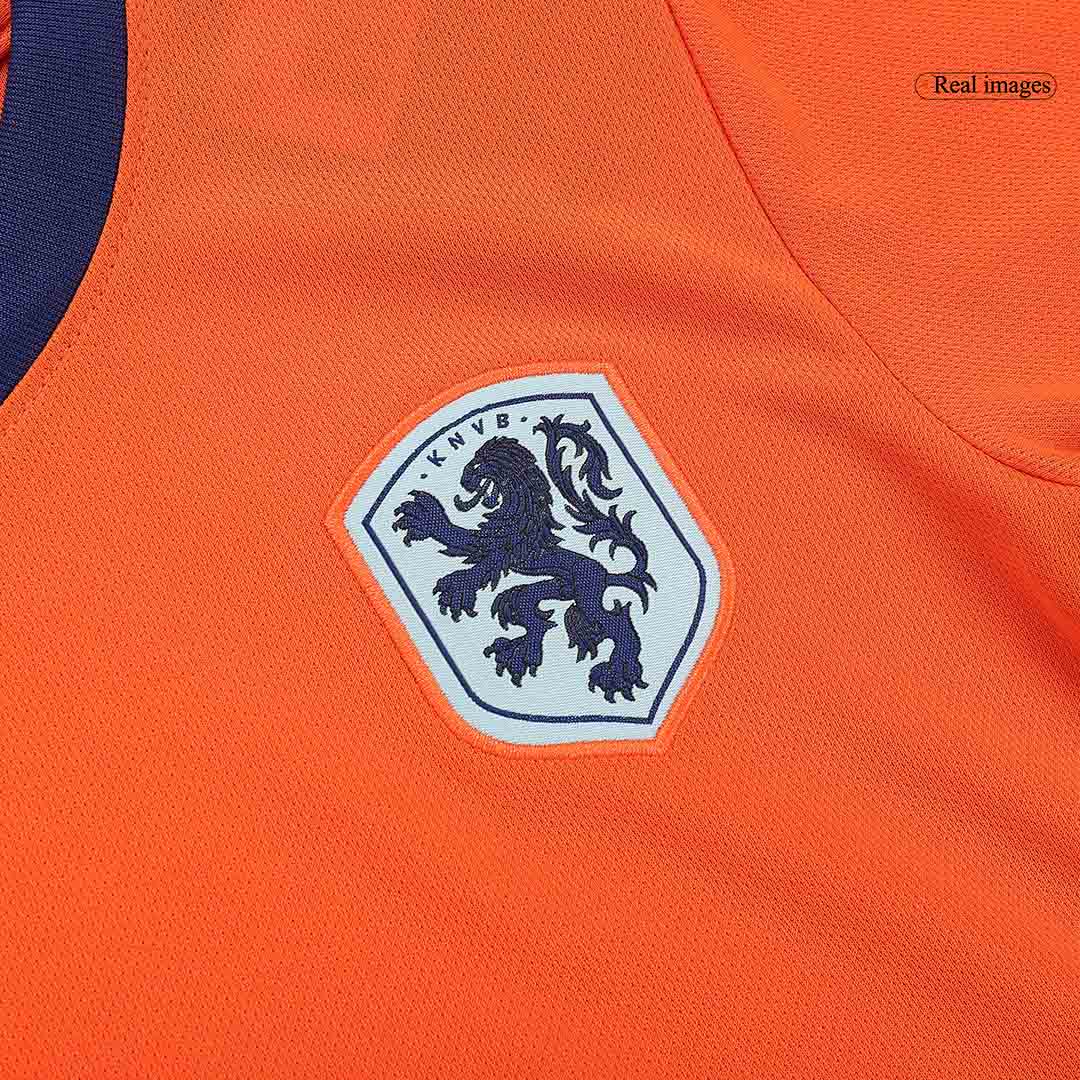 Kits de fútbol para niños: camiseta local de Holanda (camiseta y pantalón corto) para la Eurocopa 2024