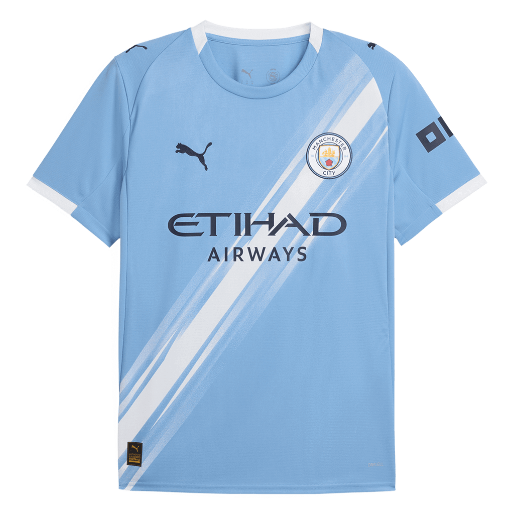 Maillot de football HAALAND #9 Manchester City Domicile 2025/26 Bleu
